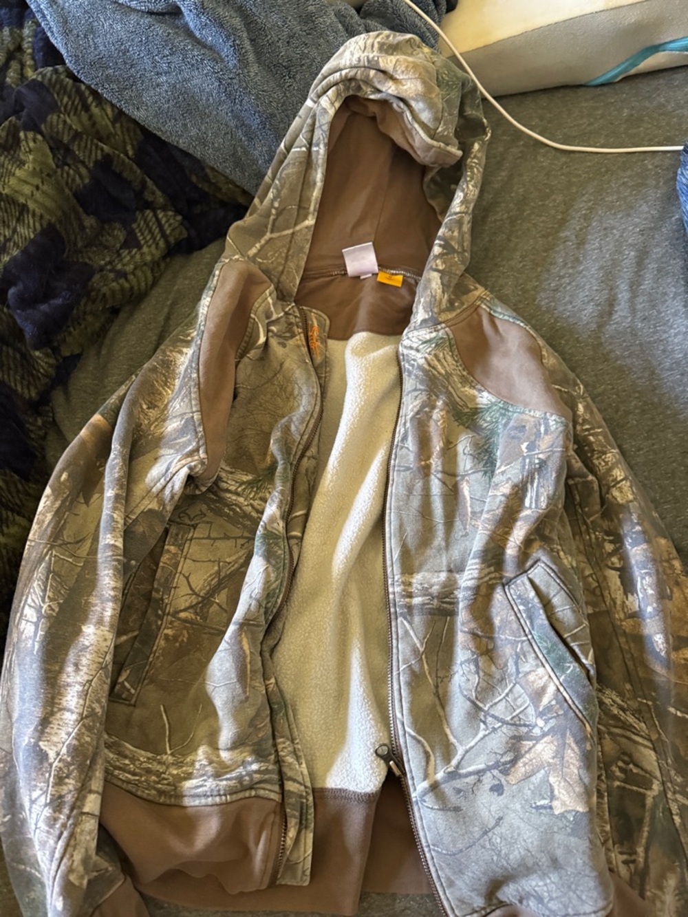 Women’s Camo Hooded Fleece Jacket - Realtree-Style